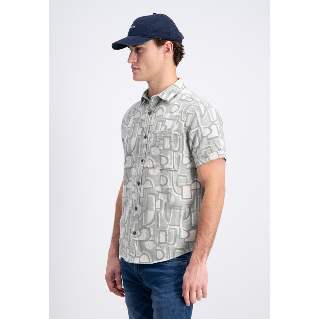 Gabbiano 3365305 Kitt Shirt shortsleeve jacquard structure