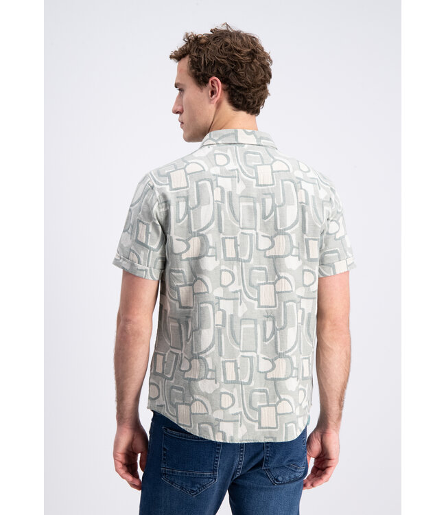 Gabbiano 3365305 Kitt Shirt shortsleeve jacquard structure