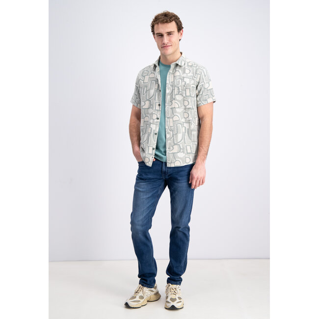 Gabbiano 3365305 Kitt Shirt shortsleeve jacquard structure