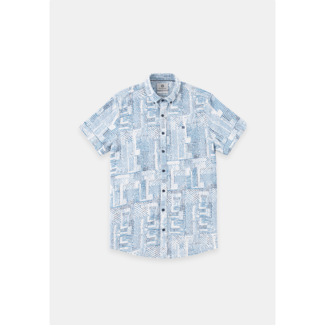 Gabbiano 3365304 Branik Shirt shortsleeve all over print slub