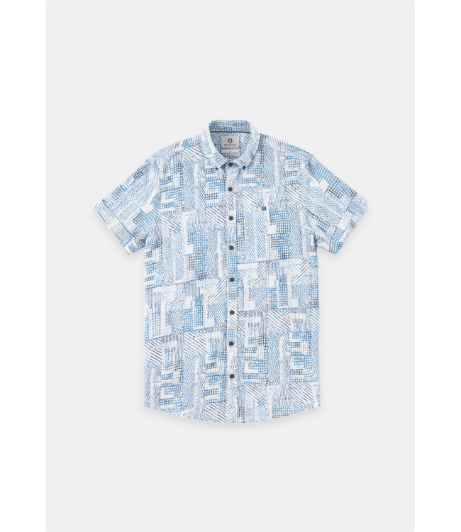Gabbiano 3365304 Branik Shirt shortsleeve all over print slub