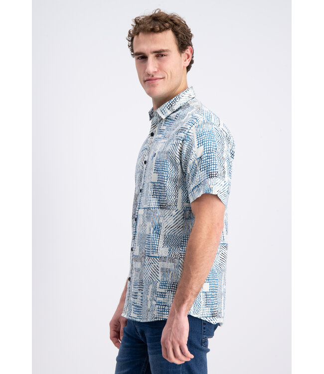 Gabbiano 3365304 Branik Shirt shortsleeve all over print slub