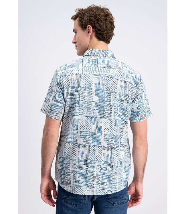 Gabbiano 3365304 Branik Shirt shortsleeve all over print slub