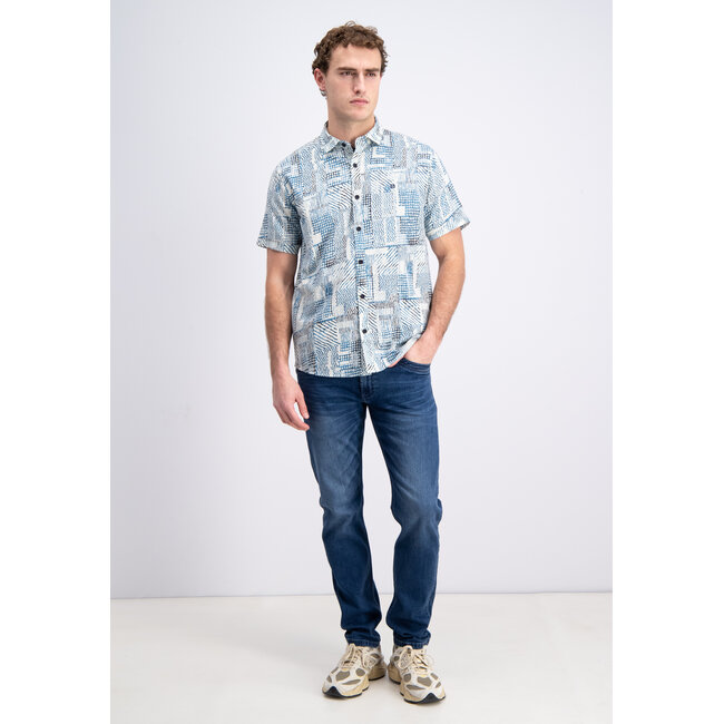 Gabbiano 3365304 Branik Shirt shortsleeve all over print slub