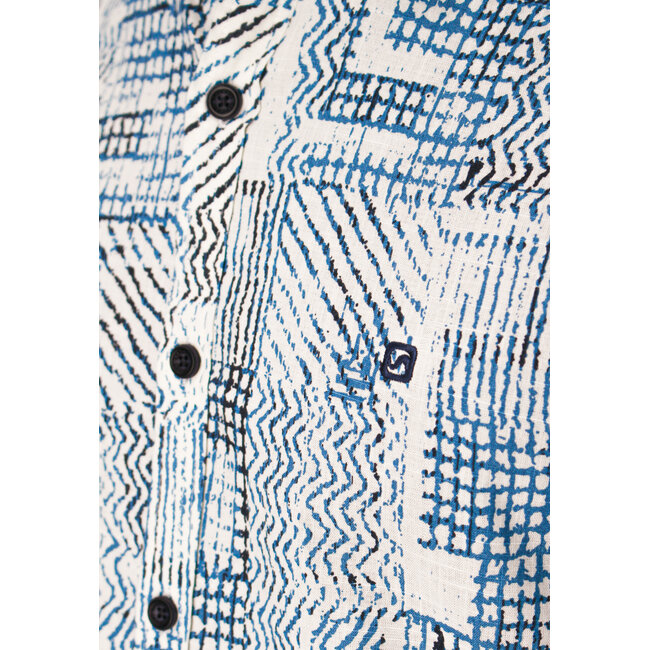 Gabbiano 3365304 Branik Shirt shortsleeve all over print slub