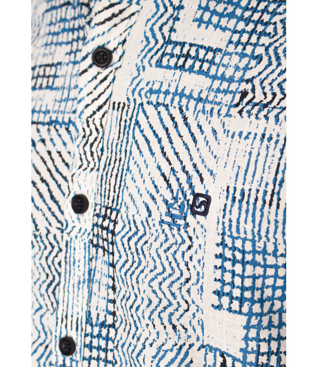 Gabbiano 3365304 Branik Shirt shortsleeve all over print slub