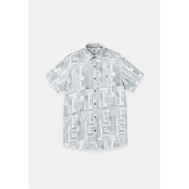 Gabbiano 3365304 Branik Shirt shortsleeve all over print slub