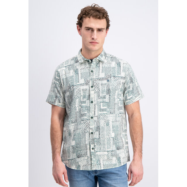 Gabbiano 3365304 Branik Shirt shortsleeve all over print slub
