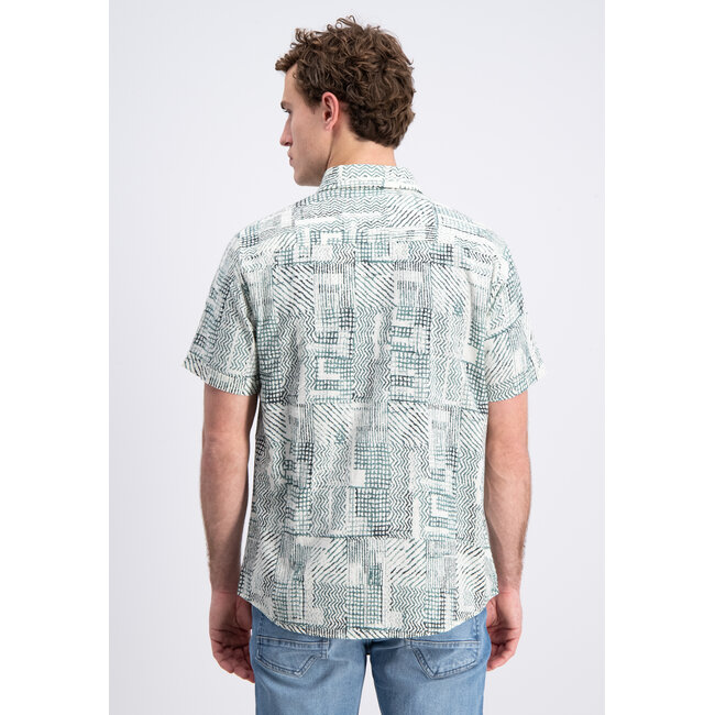 Gabbiano 3365304 Branik Shirt shortsleeve all over print slub