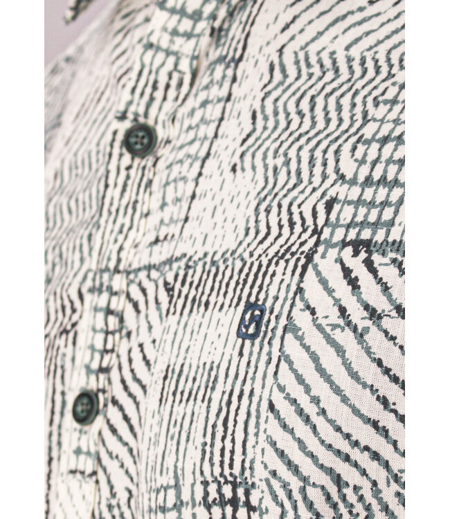 Gabbiano 3365304 Branik Shirt shortsleeve all over print slub