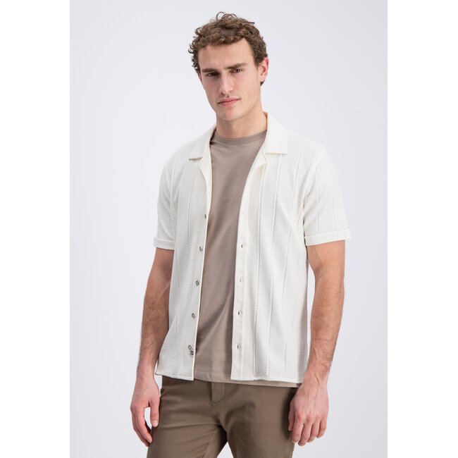 Gabbiano 3365302 Dalven Shirt shortsleeve jacquard resort collar
