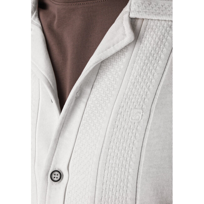 Gabbiano 3365302 Dalven Shirt shortsleeve jacquard resort collar