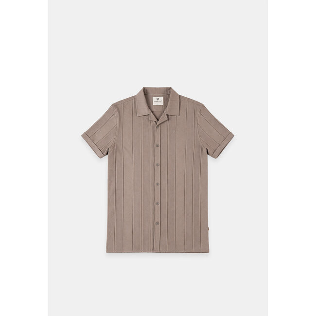 Gabbiano 3365302 Dalven Shirt shortsleeve jacquard resort collar