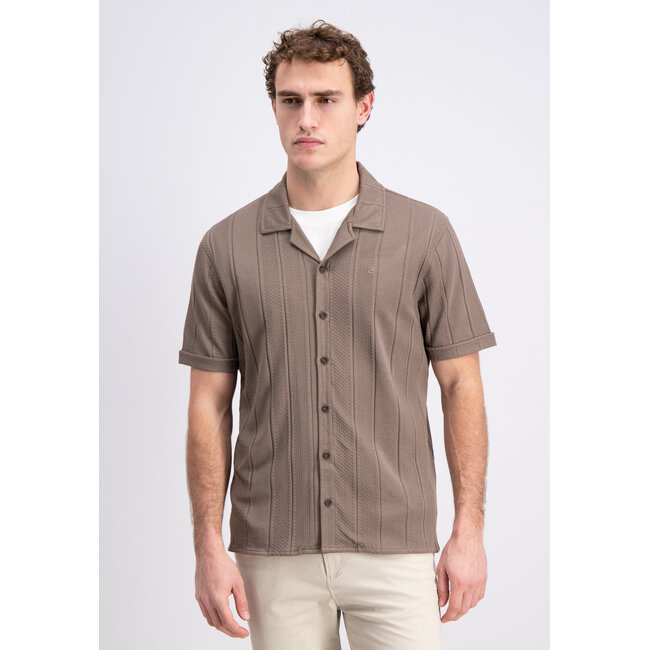Gabbiano 3365302 Dalven Shirt shortsleeve jacquard resort collar