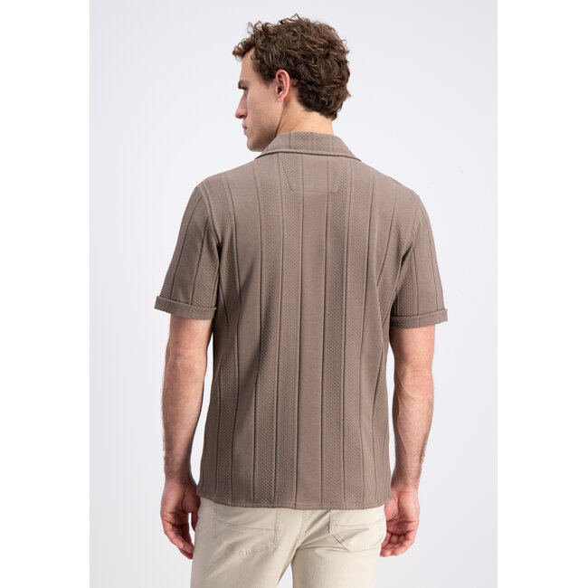 Gabbiano 3365302 Dalven Shirt shortsleeve jacquard resort collar