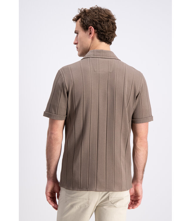 Gabbiano 3365302 Dalven Shirt shortsleeve jacquard resort collar