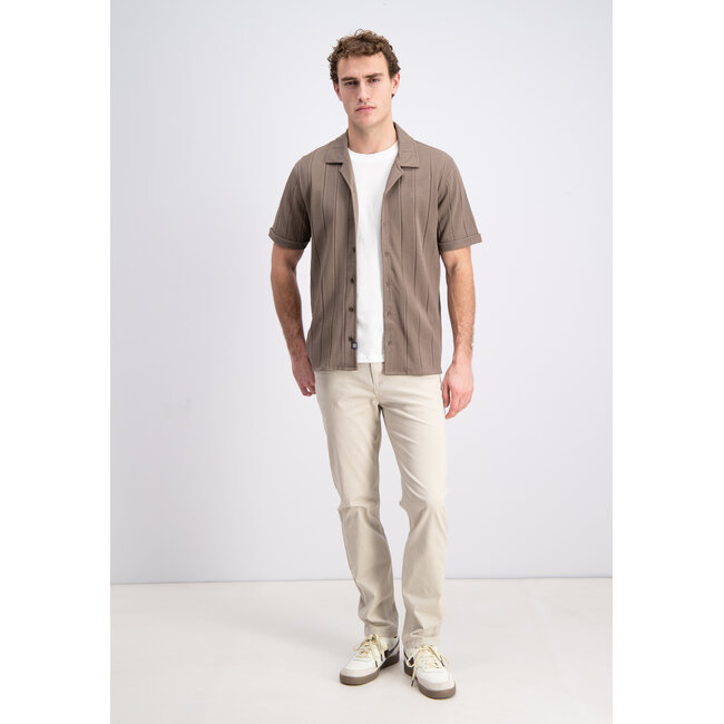 Gabbiano 3365302 Dalven Shirt shortsleeve jacquard resort collar