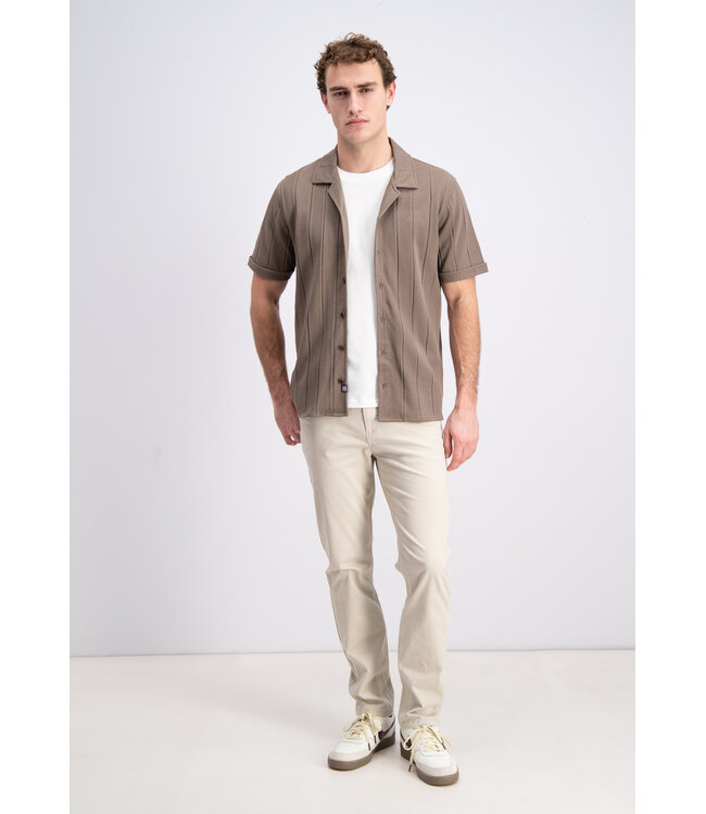 Gabbiano 3365302 Dalven Shirt shortsleeve jacquard resort collar