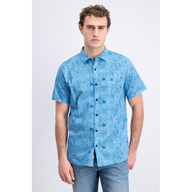 Gabbiano 3365300 Kovar Shirt shortsleeve all over print slub