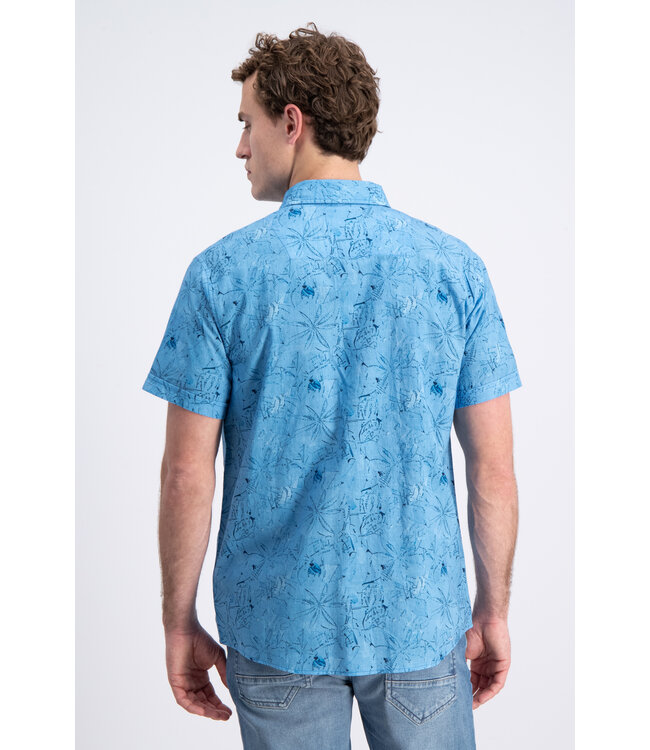 Gabbiano 3365300 Kovar Shirt shortsleeve all over print slub