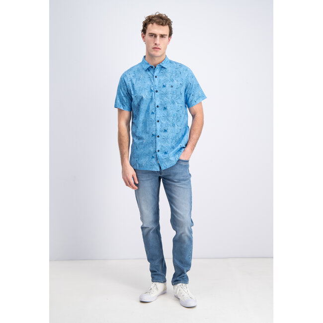 Gabbiano 3365300 Kovar Shirt shortsleeve all over print slub