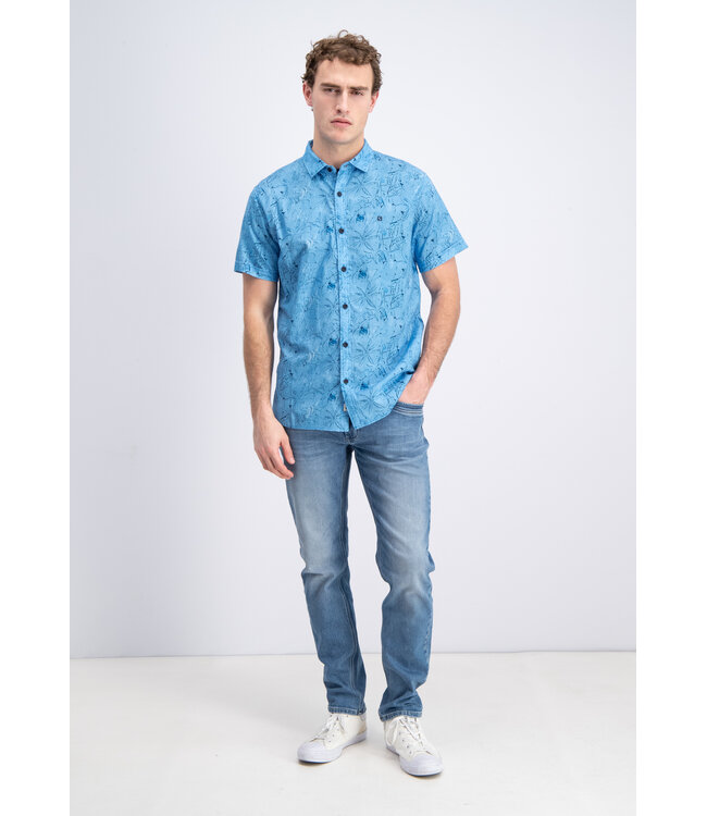 Gabbiano 3365300 Kovar Shirt shortsleeve all over print slub