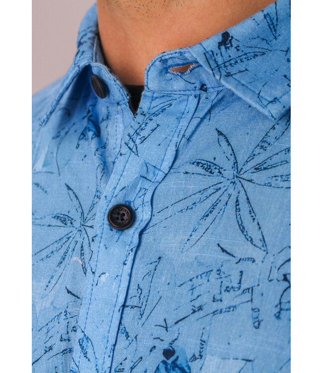 Gabbiano 3365300 Kovar Shirt shortsleeve all over print slub