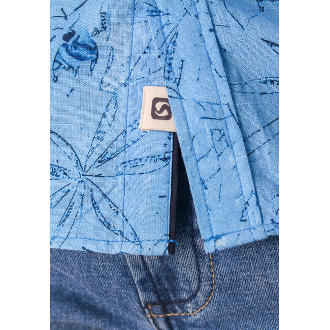 Gabbiano 3365300 Kovar Shirt shortsleeve all over print slub