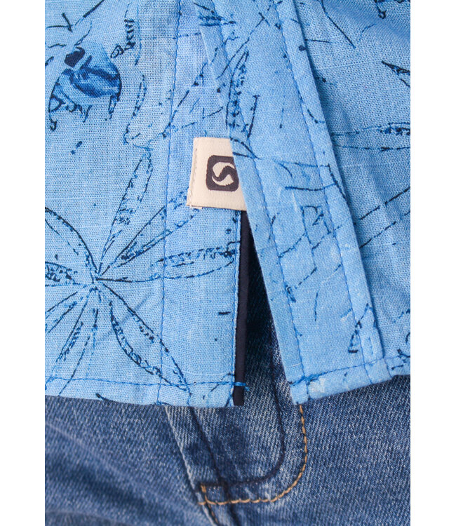 Gabbiano 3365300 Kovar Shirt shortsleeve all over print slub