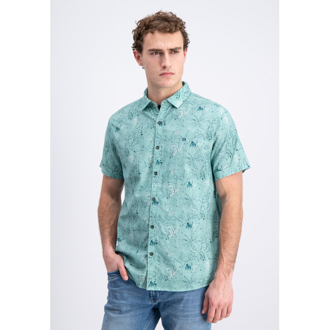 Gabbiano 3365300 Kovar Shirt shortsleeve all over print slub