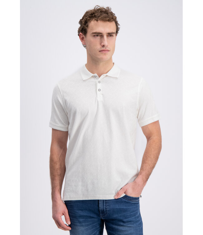 Gabbiano 2365211 Rudor Polo shortsleeve jacquard geometric