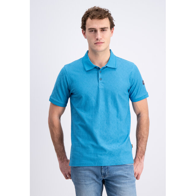 Gabbiano 2365211 Rudor Polo shortsleeve jacquard geometric