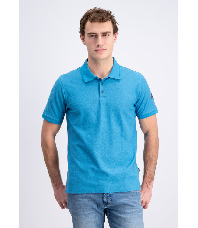Gabbiano 2365211 Rudor Polo shortsleeve jacquard geometric