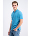 Gabbiano 2365210 Lorven Polo shortsleeve jacquard vertical with zipper