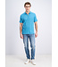 Gabbiano 2365210 Lorven Polo shortsleeve jacquard vertical with zipper