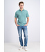 Gabbiano 2365210 Lorven Polo shortsleeve jacquard vertical with zipper