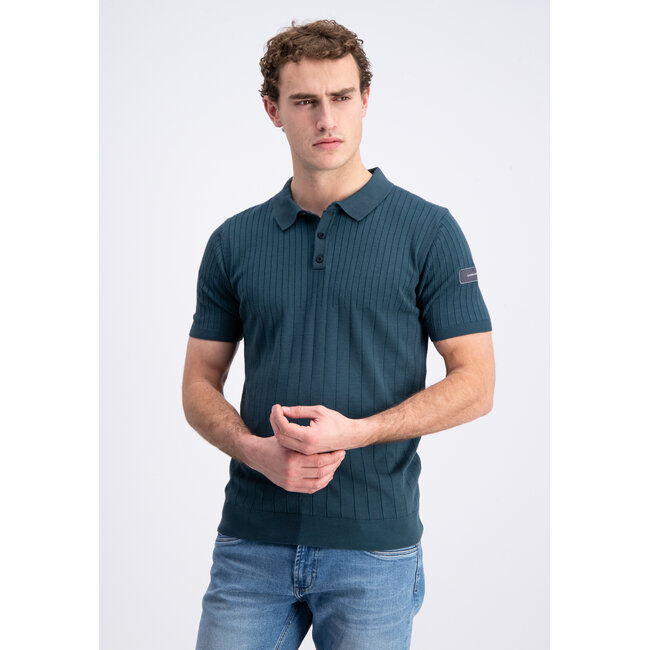 Gabbiano 2365202 Mavon Polo shortsleeve knitted dropneedle