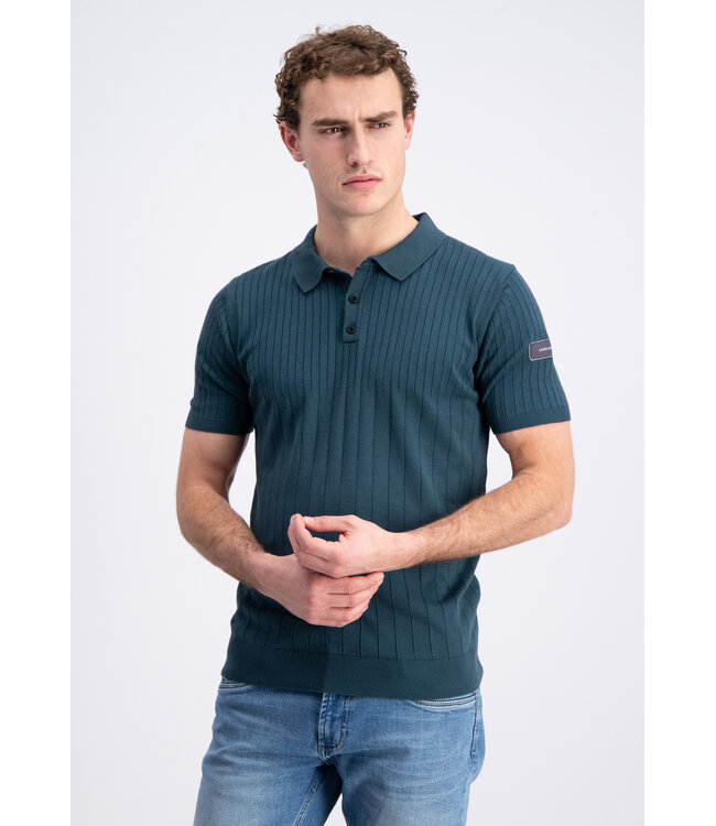 Gabbiano 2365202 Mavon Polo shortsleeve knitted dropneedle