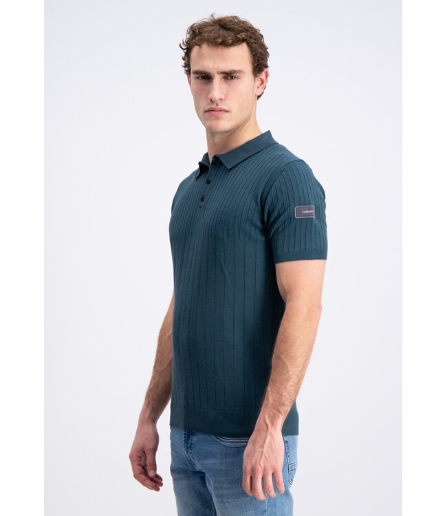 Gabbiano 2365202 Mavon Polo shortsleeve knitted dropneedle