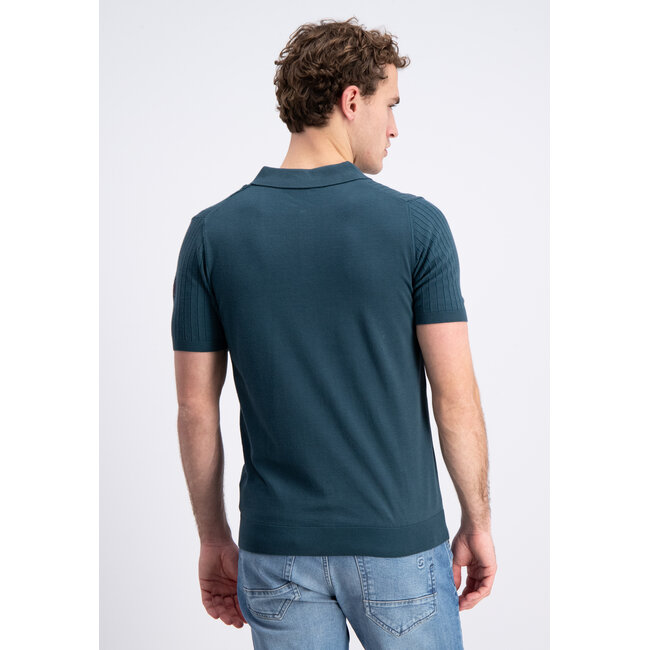 Gabbiano 2365202 Mavon Polo shortsleeve knitted dropneedle