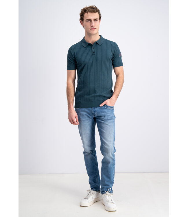Gabbiano 2365202 Mavon Polo shortsleeve knitted dropneedle