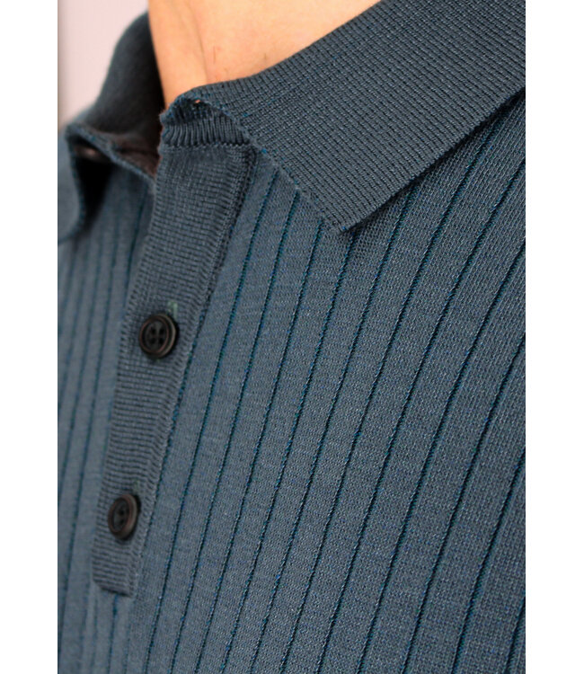 Gabbiano 2365202 Mavon Polo shortsleeve knitted dropneedle