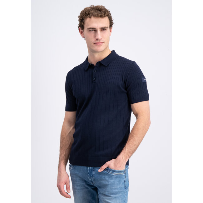Gabbiano 2365202 Mavon Polo shortsleeve knitted dropneedle
