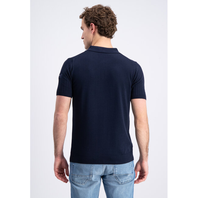 Gabbiano 2365202 Mavon Polo shortsleeve knitted dropneedle