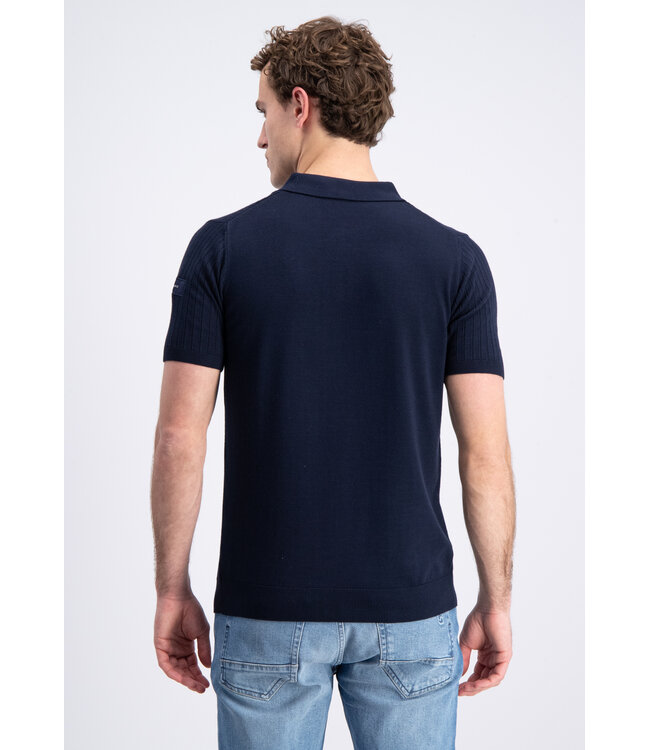 Gabbiano 2365202 Mavon Polo shortsleeve knitted dropneedle