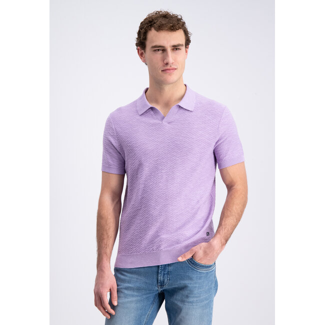Gabbiano 2365201 Eldo Polo shortsleeve linnen diagonal