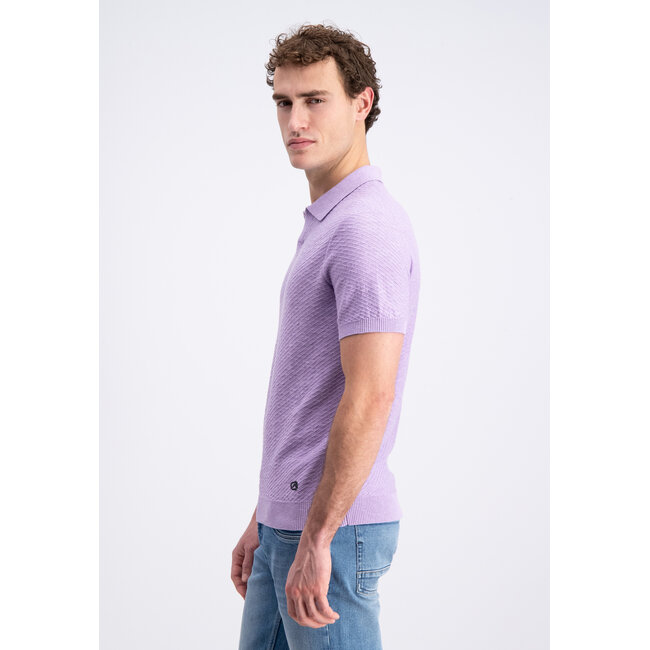 Gabbiano 2365201 Eldo Polo shortsleeve linnen diagonal
