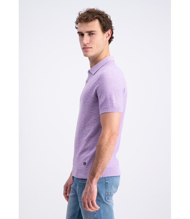 Gabbiano 2365201 Eldo Polo shortsleeve linnen diagonal