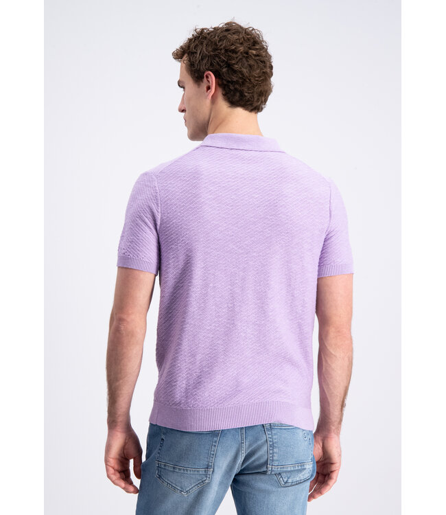 Gabbiano 2365201 Eldo Polo shortsleeve linnen diagonal