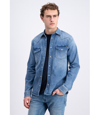 Gabbiano 3365312 Alvon Shirt Longsleeve jogg denim
